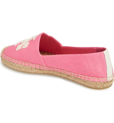 Shop Tory Burch Elisa Espadrille Flat In Crazy Pink