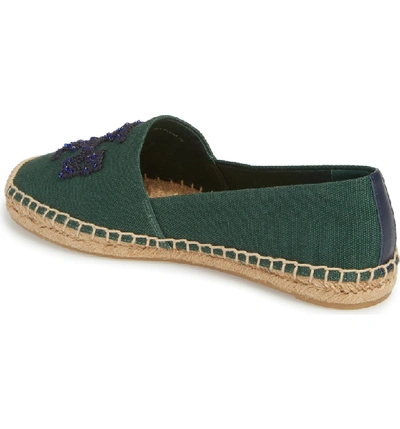 Shop Tory Burch Elisa Espadrille Flat In Norwood/perfect Navy
