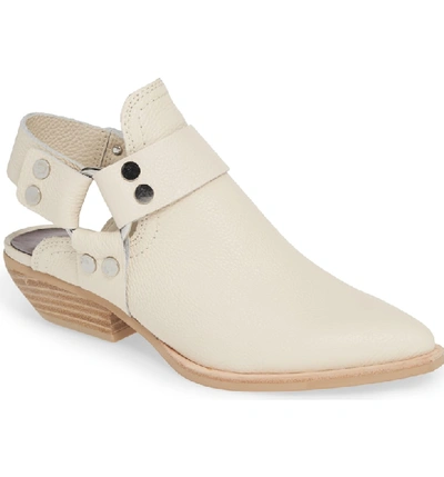 Shop Dolce Vita Urban Bootie In Ivory Leather