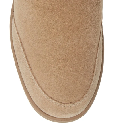 Shop Ugg Ultra Revival Genuine Shearling Tall Boot In Sand