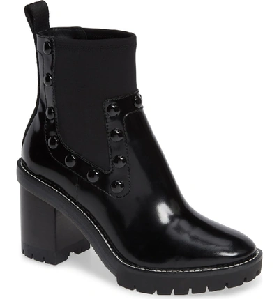 Shop Tory Burch Preston Studded Bootie In Perfect Black