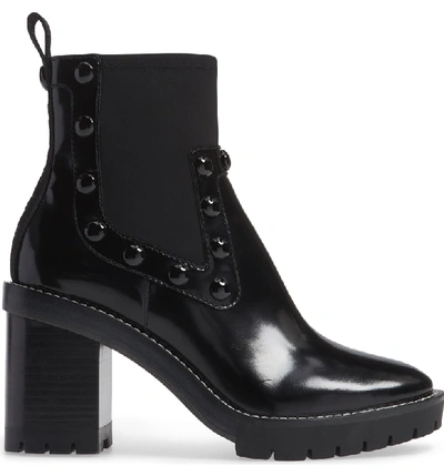 Shop Tory Burch Preston Studded Bootie In Perfect Black