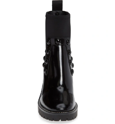 Shop Tory Burch Preston Studded Bootie In Perfect Black