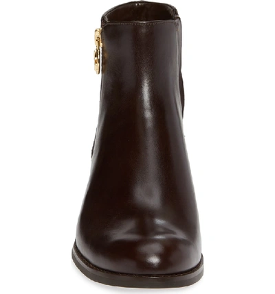 Shop Michael Michael Kors Jaycie Bootie In Nutmeg Leather