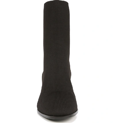 Shop Via Spiga Verena Knit Boot In Black