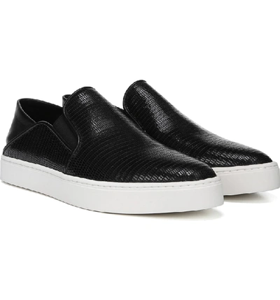 Shop Vince Garvey Slip-on Sneaker In Black Patent