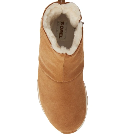 Shop Sorel Kinetic Insulated Waterproof Short Boots In Camel Brown