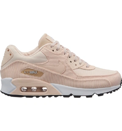 Shop Nike Air Max 90 Sneaker In Guav Ice/ Guav Ice-blk-wht