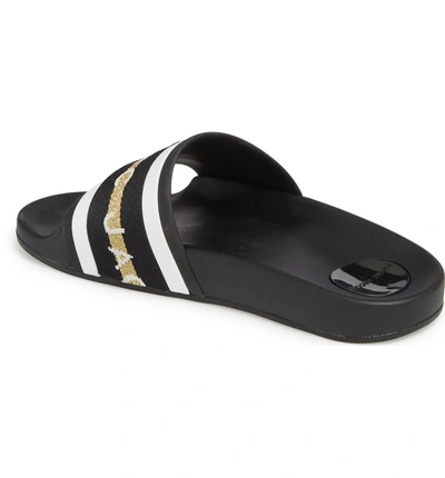 Shop Marc Jacobs Cooper Slide Sandal In Black Multi