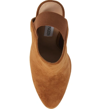 Logan Slingback Mule In Chestnut Suede