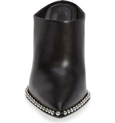 Shop Alexander Wang Eri Studded Mule In Black