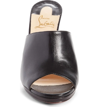 Shop Christian Louboutin Pigamule Sandal In Black
