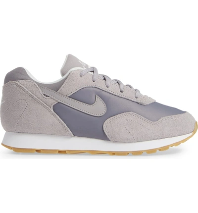 lógica junto a fluir Nike Outburst Suede, Leather And Mesh Sneakers In Gray | ModeSens