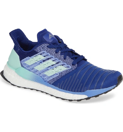 Shop Adidas Originals Solarboost Running Shoe In Mystery Ink/ Clear Mint/ Lilac