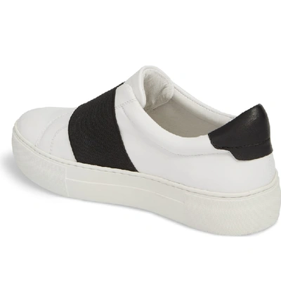 Shop Jslides Adorn Slip-on Sneaker In White Leather