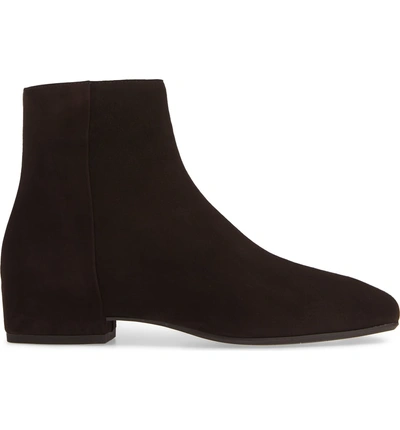 Aquatalia Ulyssa Waterproof Suede Ankle Boots With Hidden Wedge In Espresso Suede
