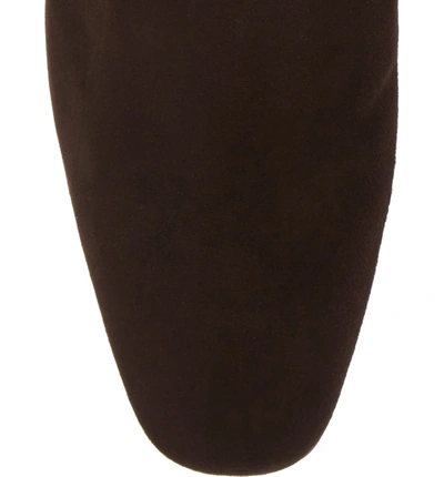 Aquatalia Ulyssa Waterproof Suede Ankle Boots With Hidden Wedge In Espresso Suede