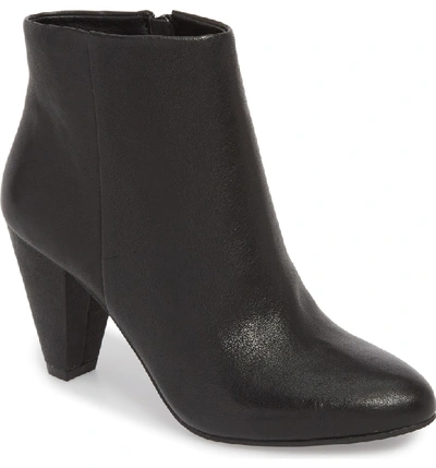 Shop Lucky Brand Sairio Bootie In Black Leather