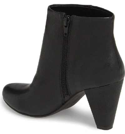 Shop Lucky Brand Sairio Bootie In Black Leather