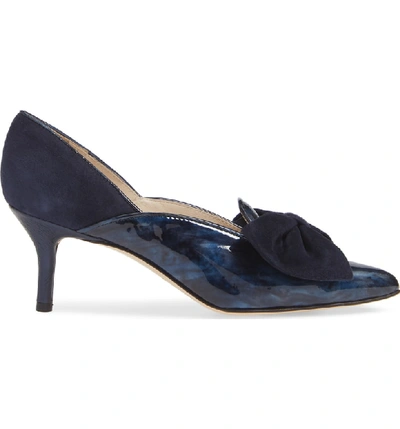 Shop Amalfi By Rangoni Petrarca Pump In Navy Patent Leather