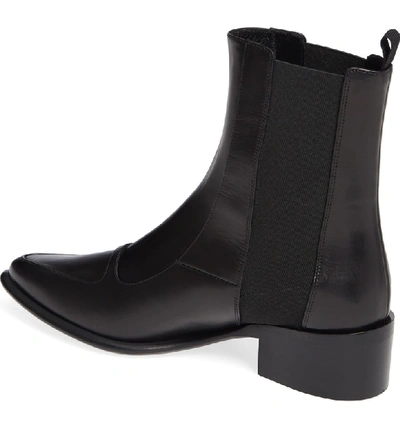 Shop Loewe Chelsea Boot In Black