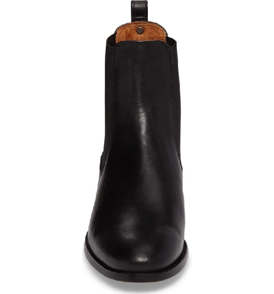 Shop Frye Melissa Chelsea Boot In Black