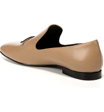 Shop Via Spiga Tallis Flat Loafer In Desert Leather