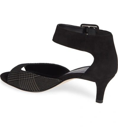 Shop Pelle Moda 'berlin' Sandal In Black Pattern Suede