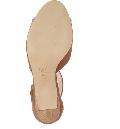 Shop Pelle Moda 'berlin' Sandal In Cognac Suede