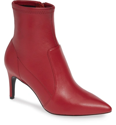 Shop Charles David Pride Boot In Scarlet Leather