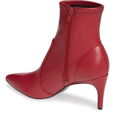 Shop Charles David Pride Boot In Scarlet Leather