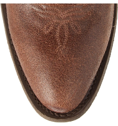 Shop Ariat Terra Bella Western Boot In Turnback Tan Leather