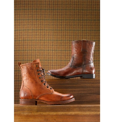 Shop Frye 'veronica Combat' Boot In Whiskey