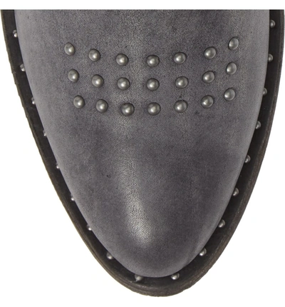 Shop Ariat Dakota Western Bootie In Distressed Black Leather