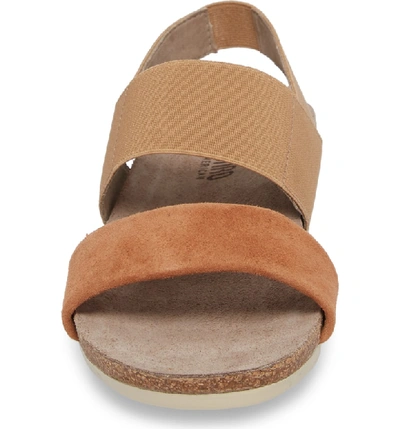 Shop Munro 'pisces' Sandal In Beige Suede