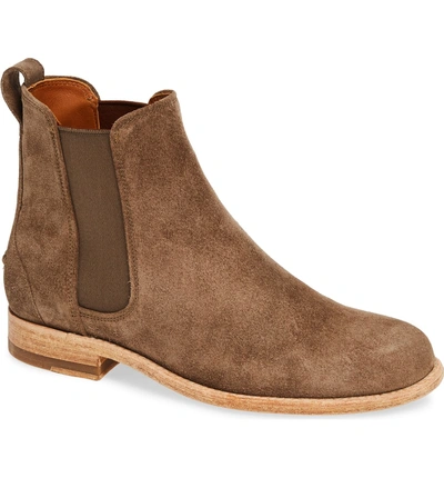 Shop Ariat Parker Chelsea Boot In Taupe Suede