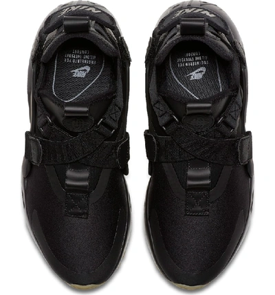 Shop Nike Air Huarache City Sneaker In Black/ Black/ Dark Grey