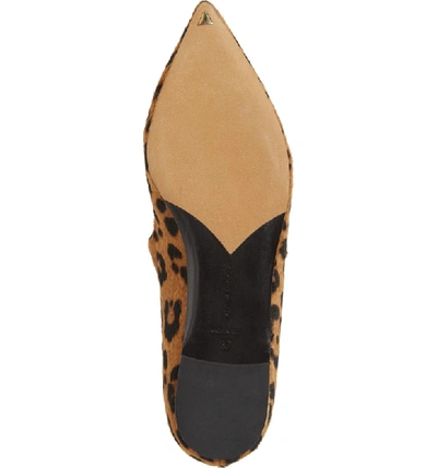 Shop Tabitha Simmons Hermione Genuine Calf Hair Mary Jane Flat In Leopard Calf Hair