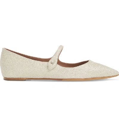 Shop Tabitha Simmons Hermione Mary Jane Flat In Champagne