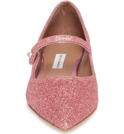 Shop Tabitha Simmons Hermione Mary Jane Flat In Pink