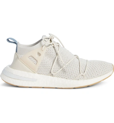 Shop Adidas Originals Arkyn Primeknit Sneaker In Talc/ Talc/ Linen