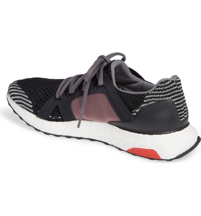 Shop Adidas Originals By Stella Mccartney Ultraboost Running Shoe In Black/ Smoked Pink/ Core Red
