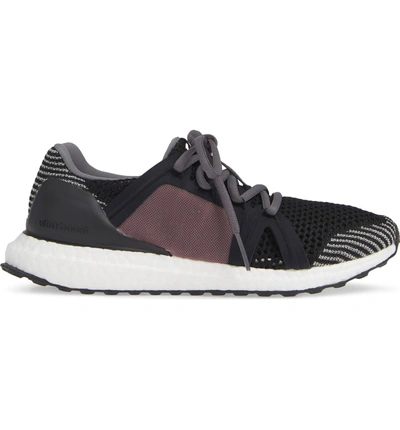 Shop Adidas Originals By Stella Mccartney Ultraboost Running Shoe In Black/ Smoked Pink/ Core Red