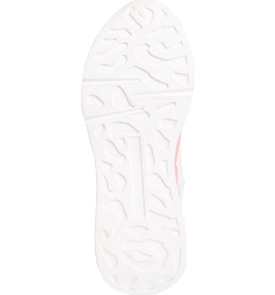 Shop Alexander Mcqueen Oversized Lace-up Sneaker In White/ Pink