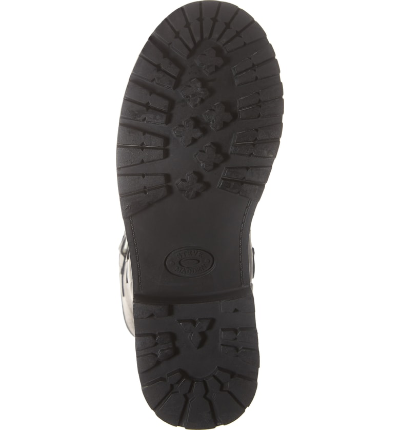 steve madden thunder rubber bootie