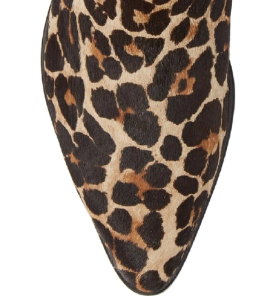 Shop Rebecca Minkoff Madysin Too Genuine Calf Hair Chelsea Bootie In Leopard