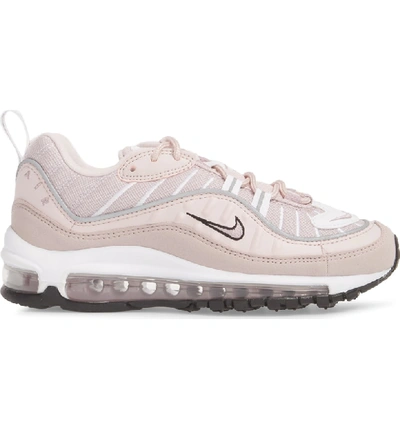 Shop Nike Air Max 98 Running Shoe In Barely Rose/ Particle Rose