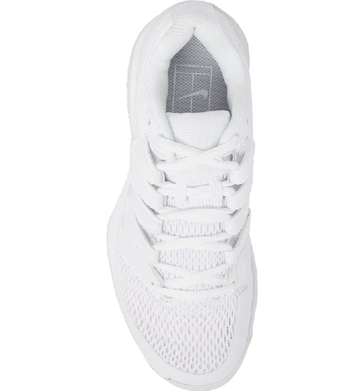 Shop Nike Air Zoom Vapor X Tennis Shoe In White/ White/ Vast Grey