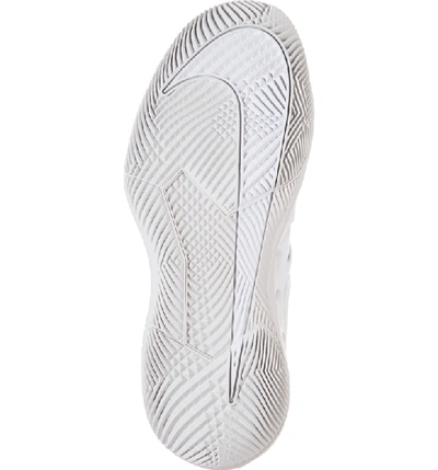Shop Nike Air Zoom Vapor X Tennis Shoe In White/ White/ Vast Grey