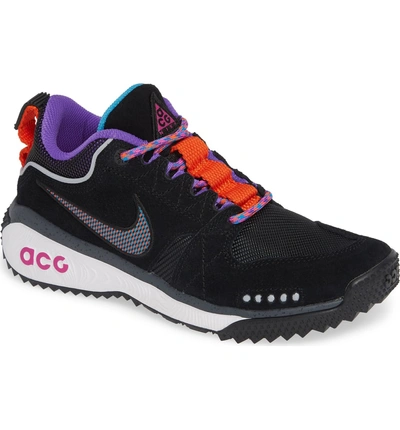 Shop Nike Acg Dog Mountain Trail Shoe In 001 Black/eqtrbl